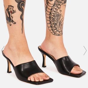 Dolls Kill Showing Off Square Toe Heels